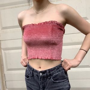 Velvet Tube Top
